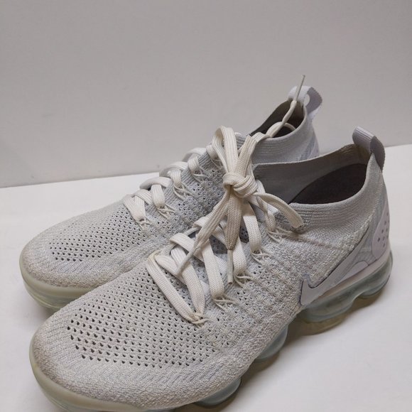 Nike Air VaporMax Flyknit 2 White Vast Grey - Picture 5 of 11